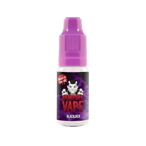 00 mg Pack 5 E-liquides Black Jack 10ml - Vampire Vape