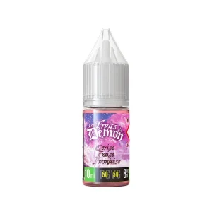 03 mg Pack 5 E-liquides Cerise fraise framboise 10ml - Les Fruits du d茅mon