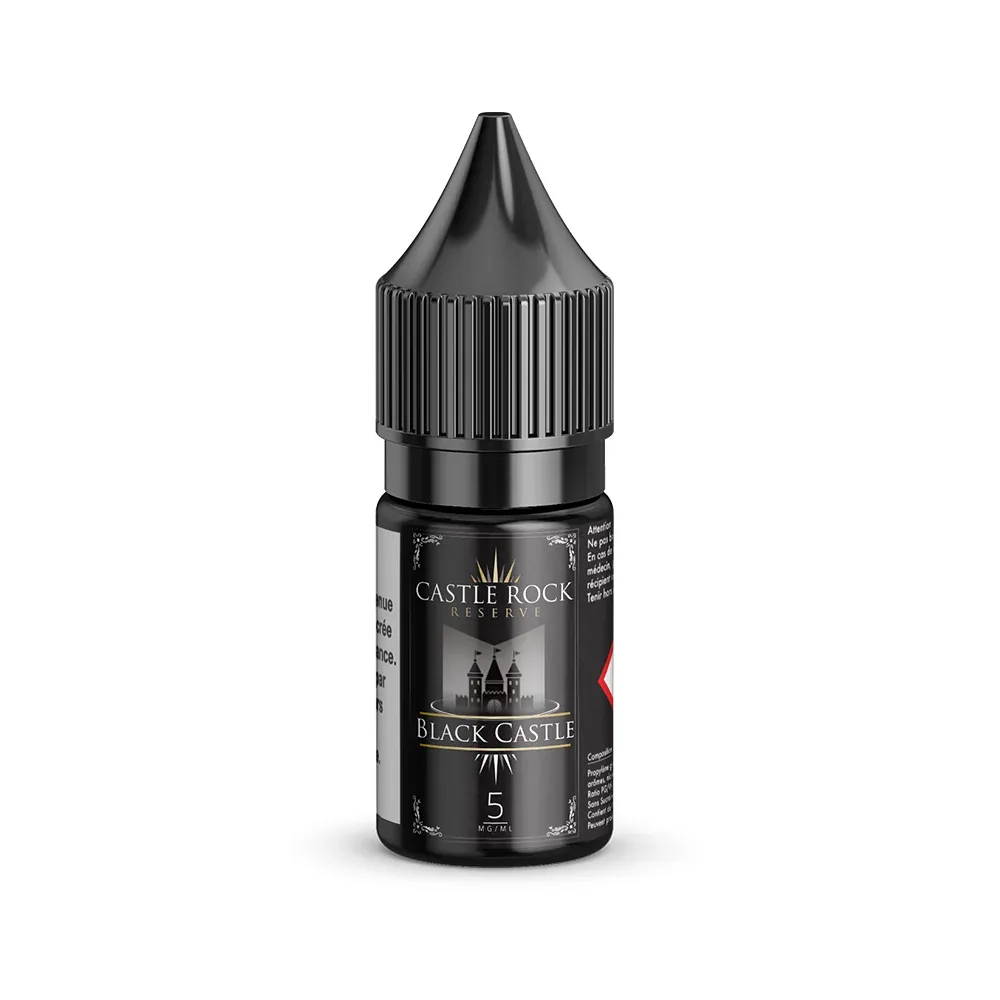 05 mg Pack 5 E-liquides Black Castle 10ml - Castle Rock
