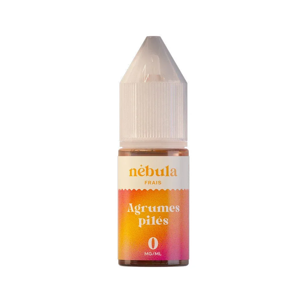 0mg Pack 5 E-liquides Agrumes pil茅s 10 ml - N茅bula