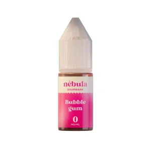 0mg Pack 5 E-liquides Bubble Gum 10 ml - N茅bula