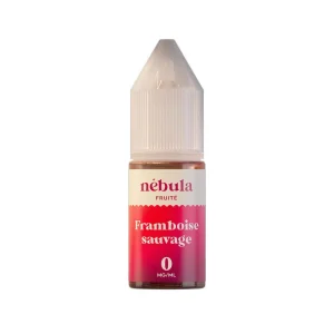 0mg Pack 5 E-liquides Framboise Sauvage 10 ml - N茅bula