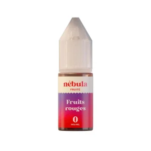 0mg Pack 5 E-liquides Fruits Rouges 10 ml - N茅bula