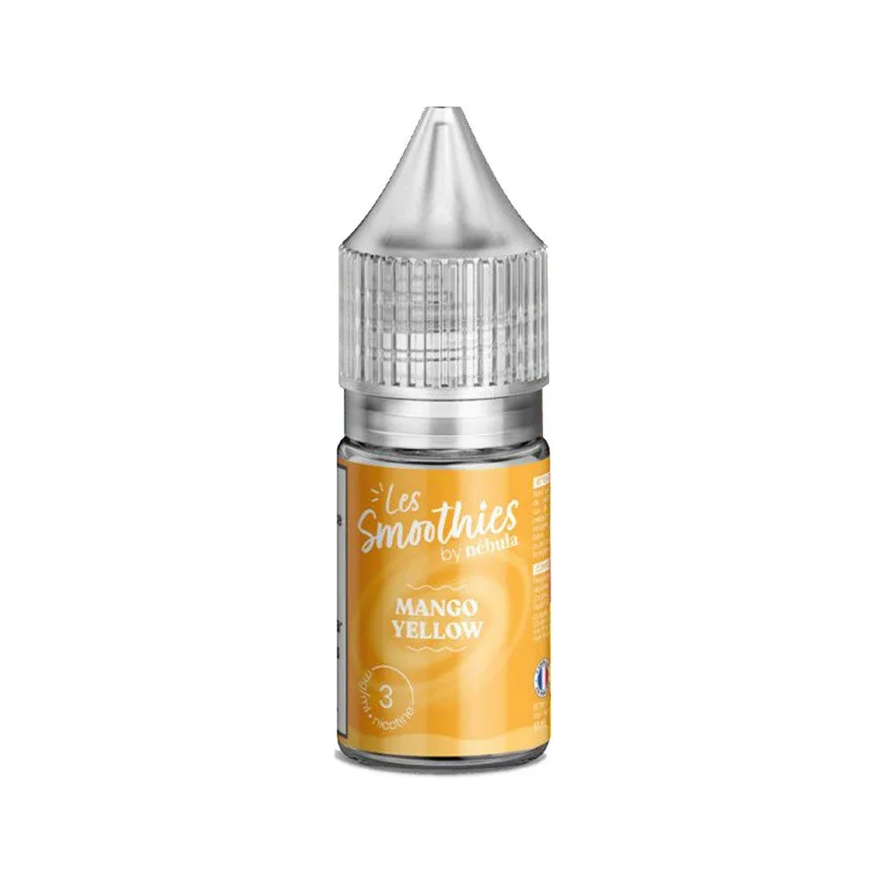 0mg Pack 5 E-liquides Mango Yellow 10ml - Les Smoothies - N茅bula