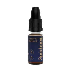 0mg Pack 5 E-liquides Richmond 10ml - Sp茅cimen