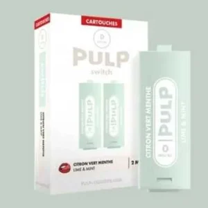 2 cartouches Citron Vert Menthe Le Pod Switch by Pulp