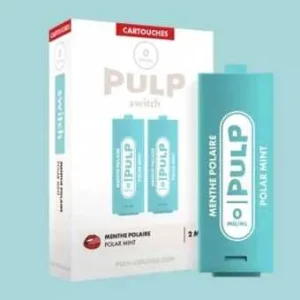 2 cartouches Menthe Polaire pour Le Pod Switch by Pulp
