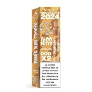 2 cartouches Panik Nan Tropik Wpuff Pod 2.0 Xperience de Liquideo