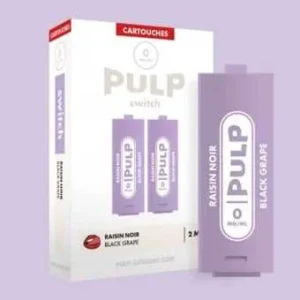 2 cartouches Raisin Noir pour Le Pod Switch by Pulp