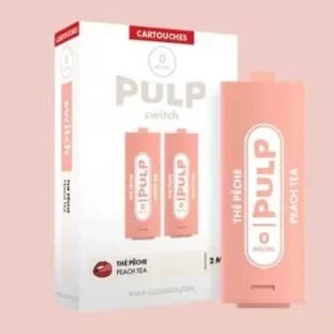 2 cartouches Thé Pêche pour Le Pod Switch by Pulp