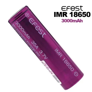 Accu Efest Purple IMR 18650 3000 mAh 20A/35A