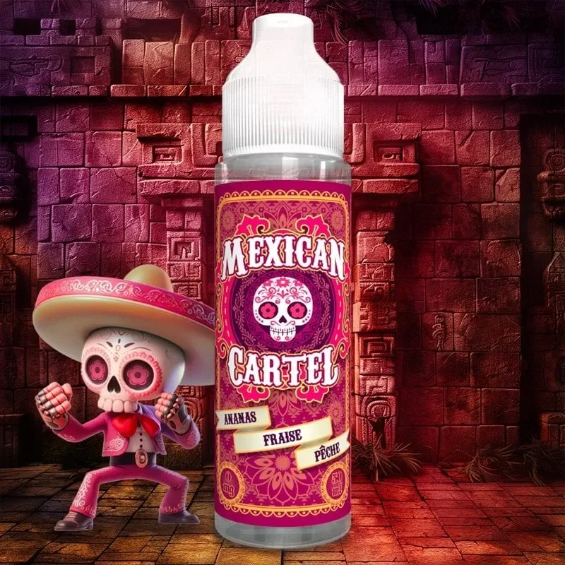 Ananas Fraise Pêche – Mexican Cartel – 50mL