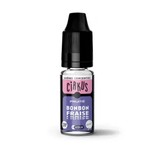 Arôme Bonbon Fraise 10 mL - Cirkus (VDLV)