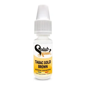 Arôme Classic Gold Brown 10 ml - Solubarôme