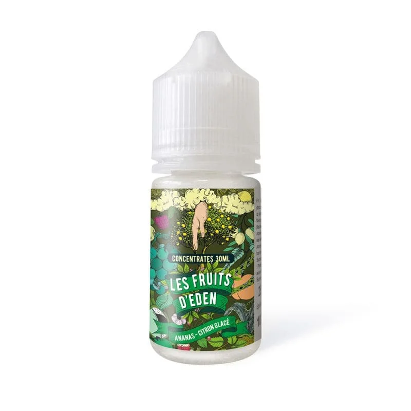 Arôme Concentré Ananas Citron Glacé 30ml – Les Fruits d'Eden