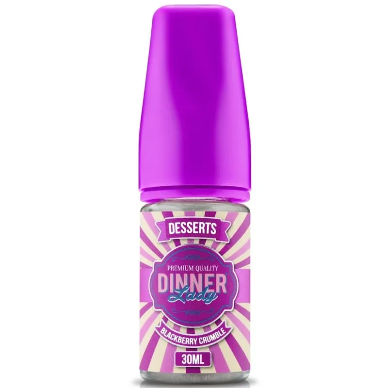 Arôme Concentré Blackberry Crumble 30ml – Desserts Dinner Lady