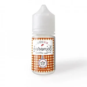 Arôme Concentré Caramel Beurre Salé 30ml – Le Coq Qui Vape