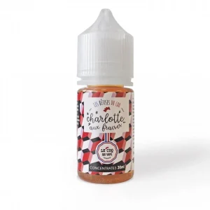 Arôme Concentré Charlotte Aux Fraises 30ml – Le Coq Qui Vape