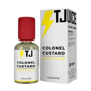 Arôme Concentré Colonel Custard 30ml – T-Juice