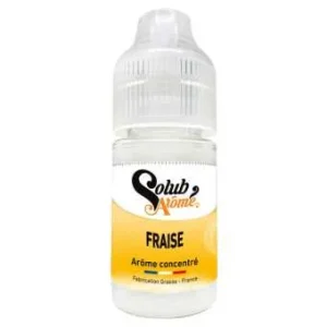 Arôme Concentré Fraise 30 ml Solubarome