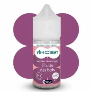 Arôme concentré Fruits Des Bois Vincent® 30ml par VDLV