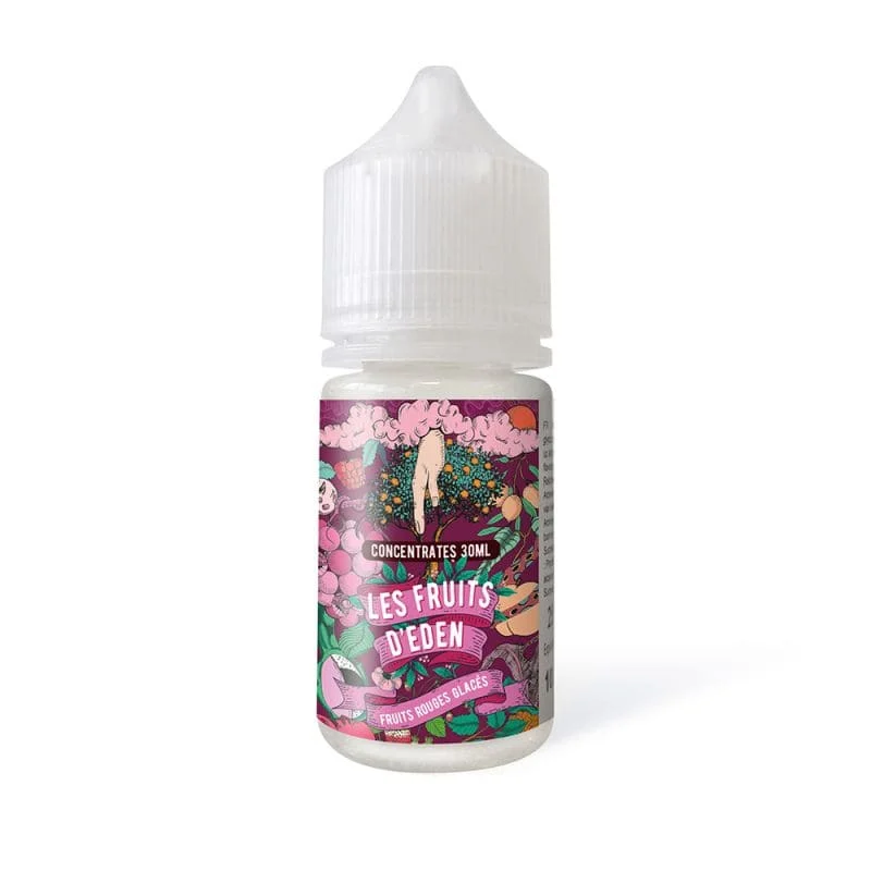 Arôme Concentré Fruits Rouges Glacés 30ml – Les Fruits d'Eden