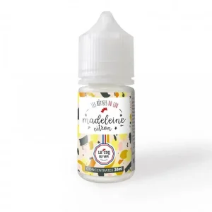 Arôme Concentré Madeleine Citron 30ml – Le Coq Qui Vape