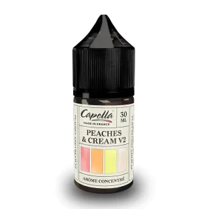 Arôme Concentré Peaches & Cream V2 30ml – Capella