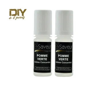 Arôme concentré Pomme verte 10ml pack de 2