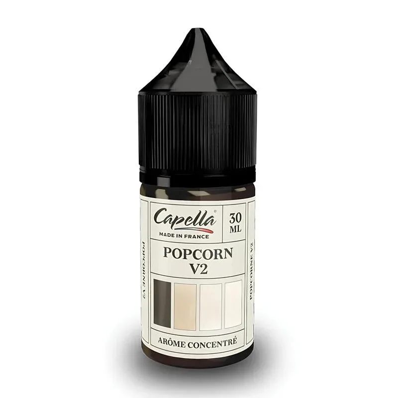 Arôme Concentré Popcorn V2 30ml – Capella