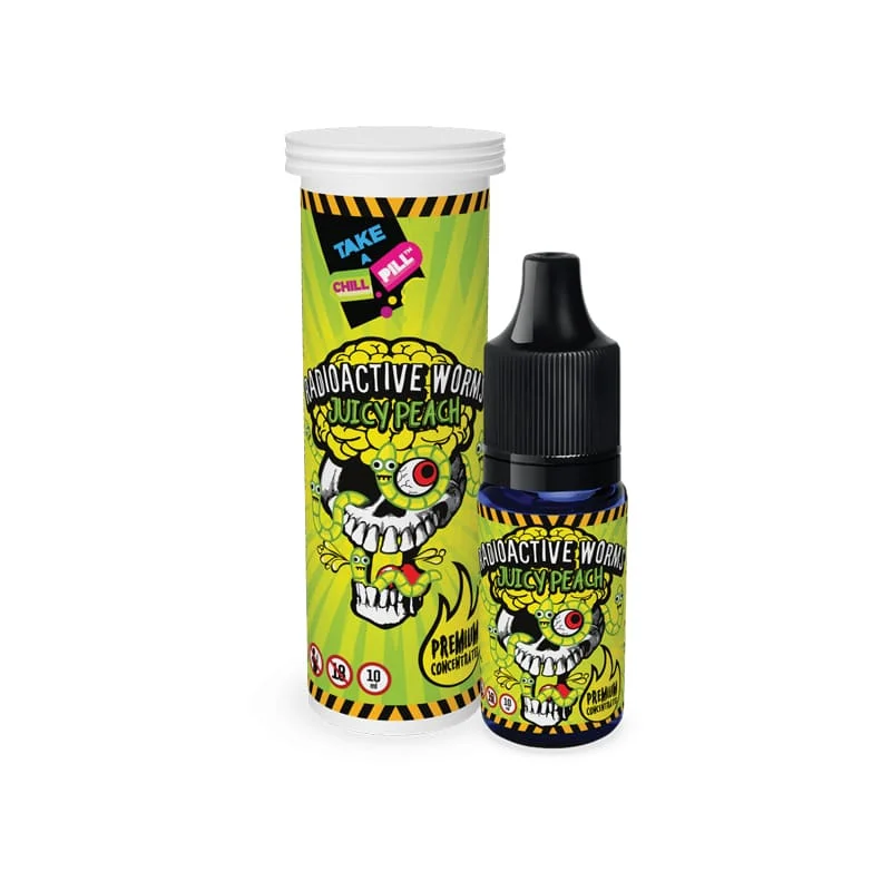 Arôme Concentré Radioactive Worms Juicy Peach 10ml – Chill Pill