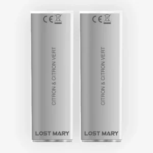 Cartouche 4en1 Citron Citron Vert (x2) - Lost Mary