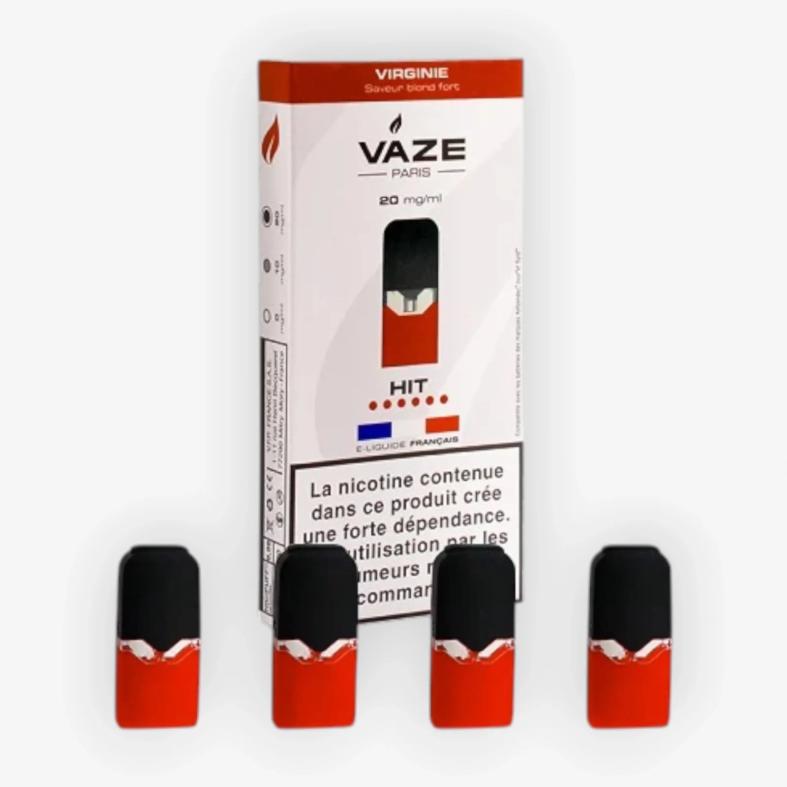 Cartouche Blond Fort Virginie (x4) - Vaze Vape