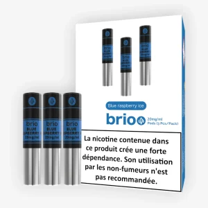 Cartouche Brio Blue Raspberry Ice (x3) - Da One