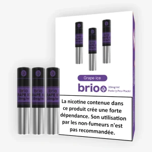 Cartouche Brio Grape Ice (x3) - Da One