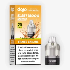 Cartouche Dojo Blast Fraise Banane - Vaporesso