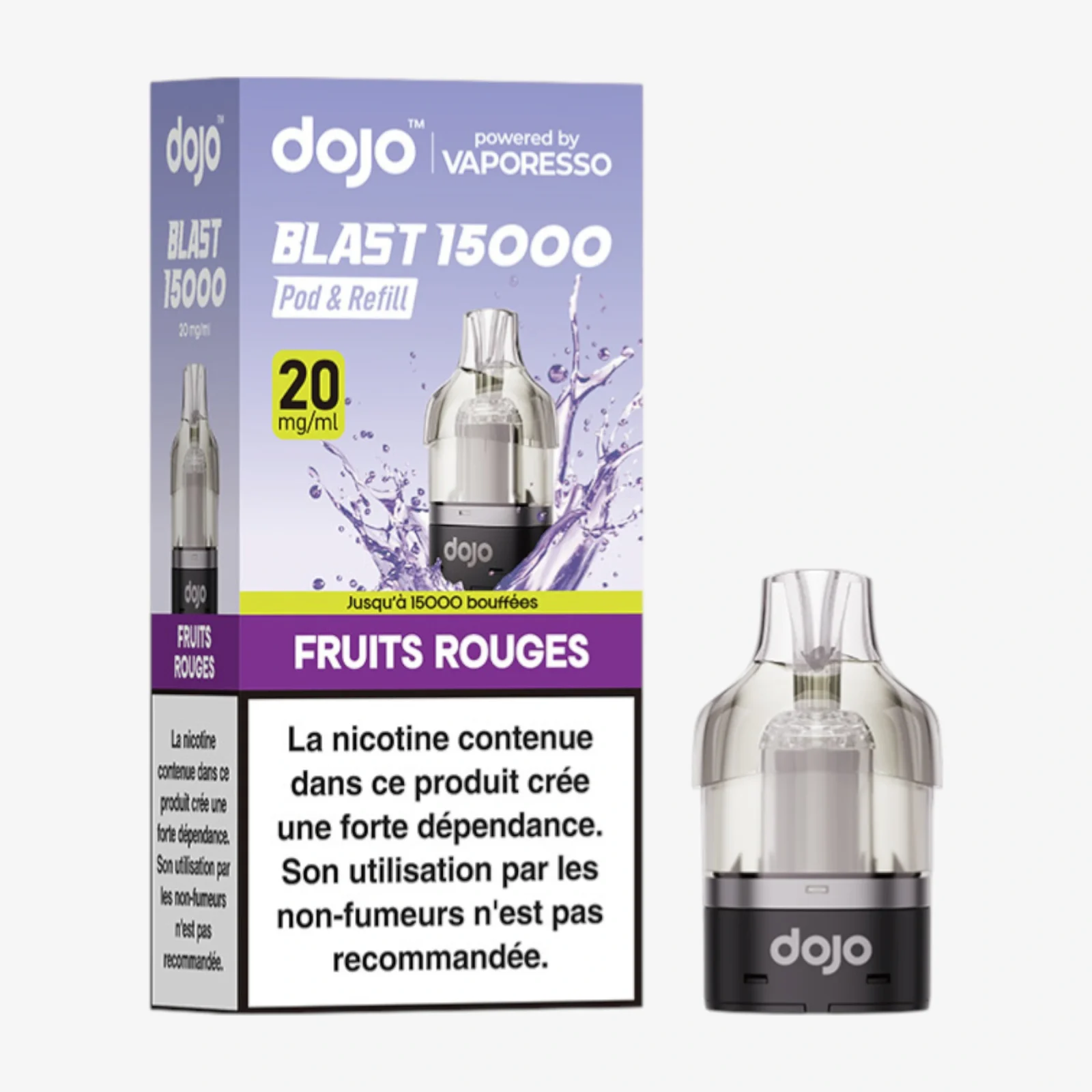 Cartouche Dojo Blast Fruits Rouges - Vaporesso
