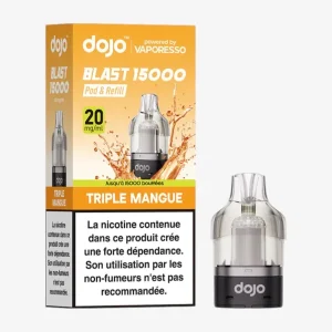 Cartouche Dojo Blast Triple Mangue - Vaporesso