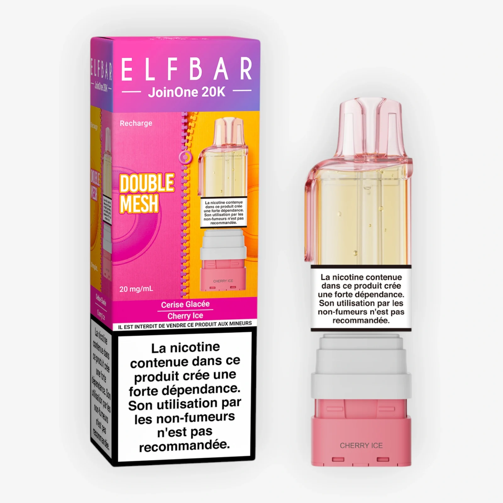 Cartouche JoinOne Cerise Glacée - Elfbar