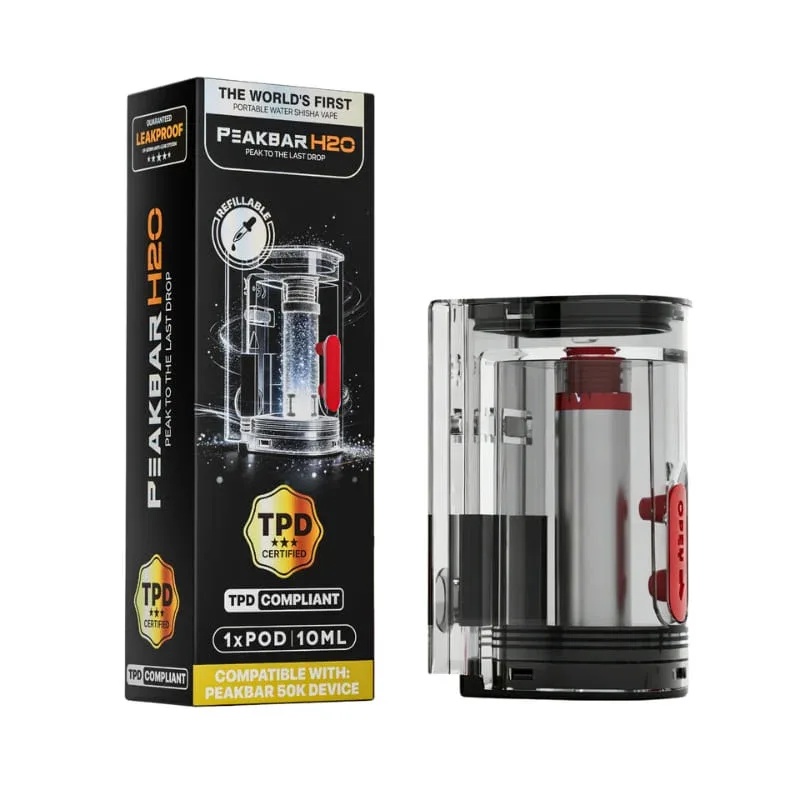 Cartouche Pod PeakBar H20 Pro 10ml