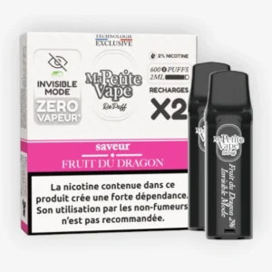 Cartouche Repuff 600 Fruit du Dragon (x2) - Ma Petite Vape