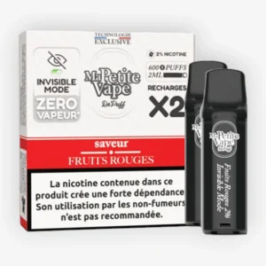 Cartouche Repuff 600 Fruits Rouges (x2) - Ma Petite Vape