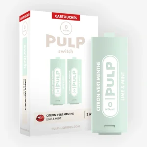 Cartouche Switch Citron Vert Menthe (x2) - Pulp