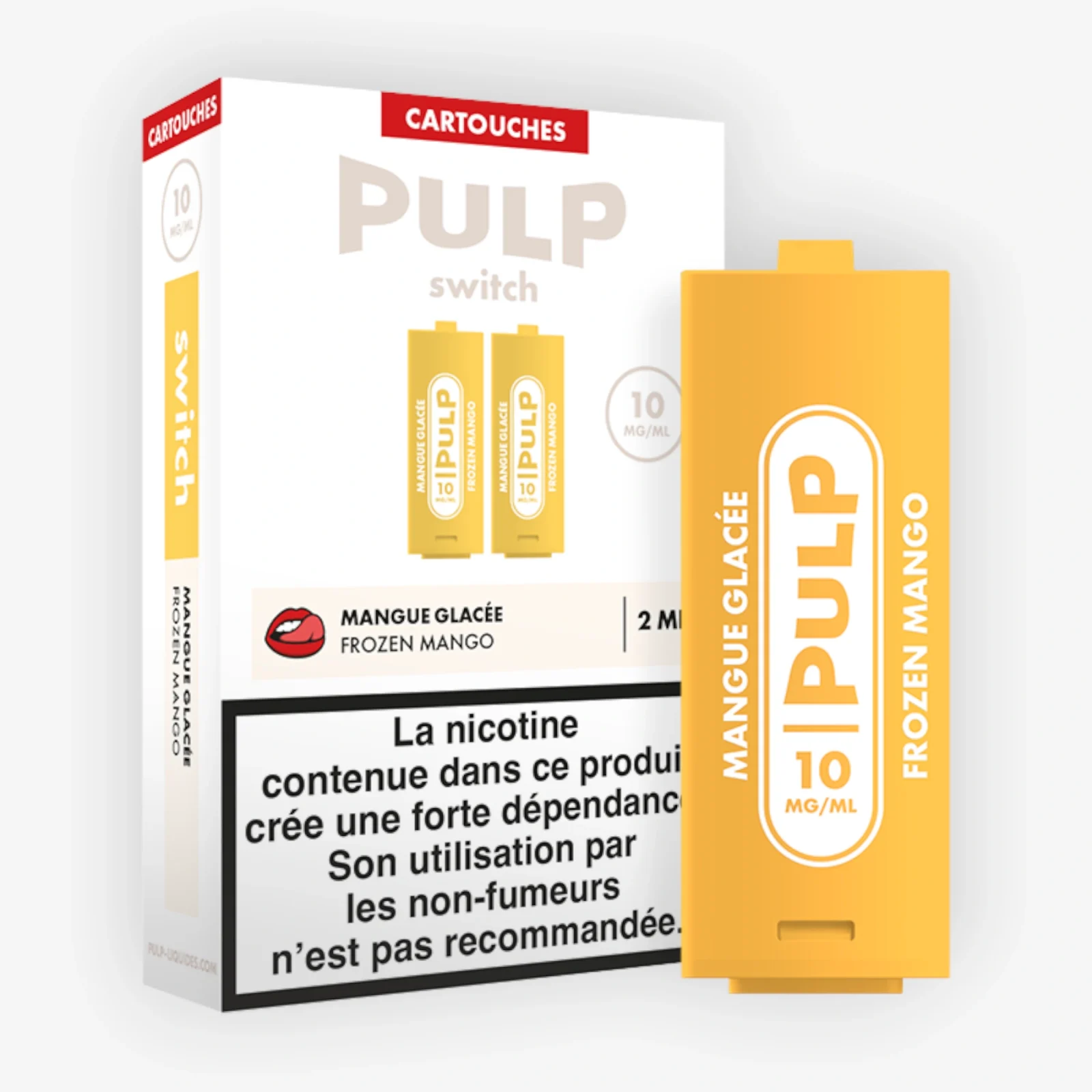Cartouche Switch Mangue Glacée (x2) - Pulp