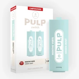 Cartouche Switch Menthe Verte (x2) - Pulp