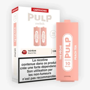 Cartouche Switch Thé Pêche (x2) - Pulp