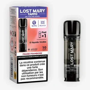 Cartouche Tappo Fraise Framboise - Lost Mary