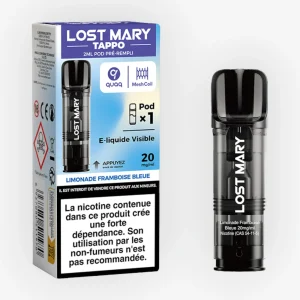 Cartouche Tappo Limonade Framboise Bleue - Lost Mary