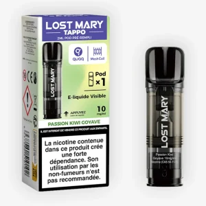 Cartouche Tappo Passion Kiwi Goyave - Lost Mary