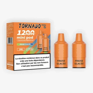 Cartouche Tornado Mini Fraise Glacée (x2) - Fumot